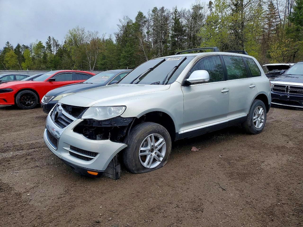 2010 Volkswagen Touareg, VIN WVGFK6A96AD002782 — Пожар в салоне