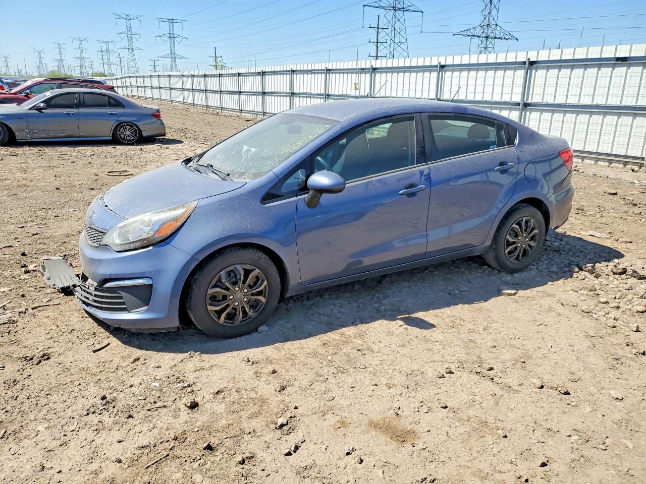 2016 Kia Rio LX, VIN KNADM4A39G6560464 — Front end