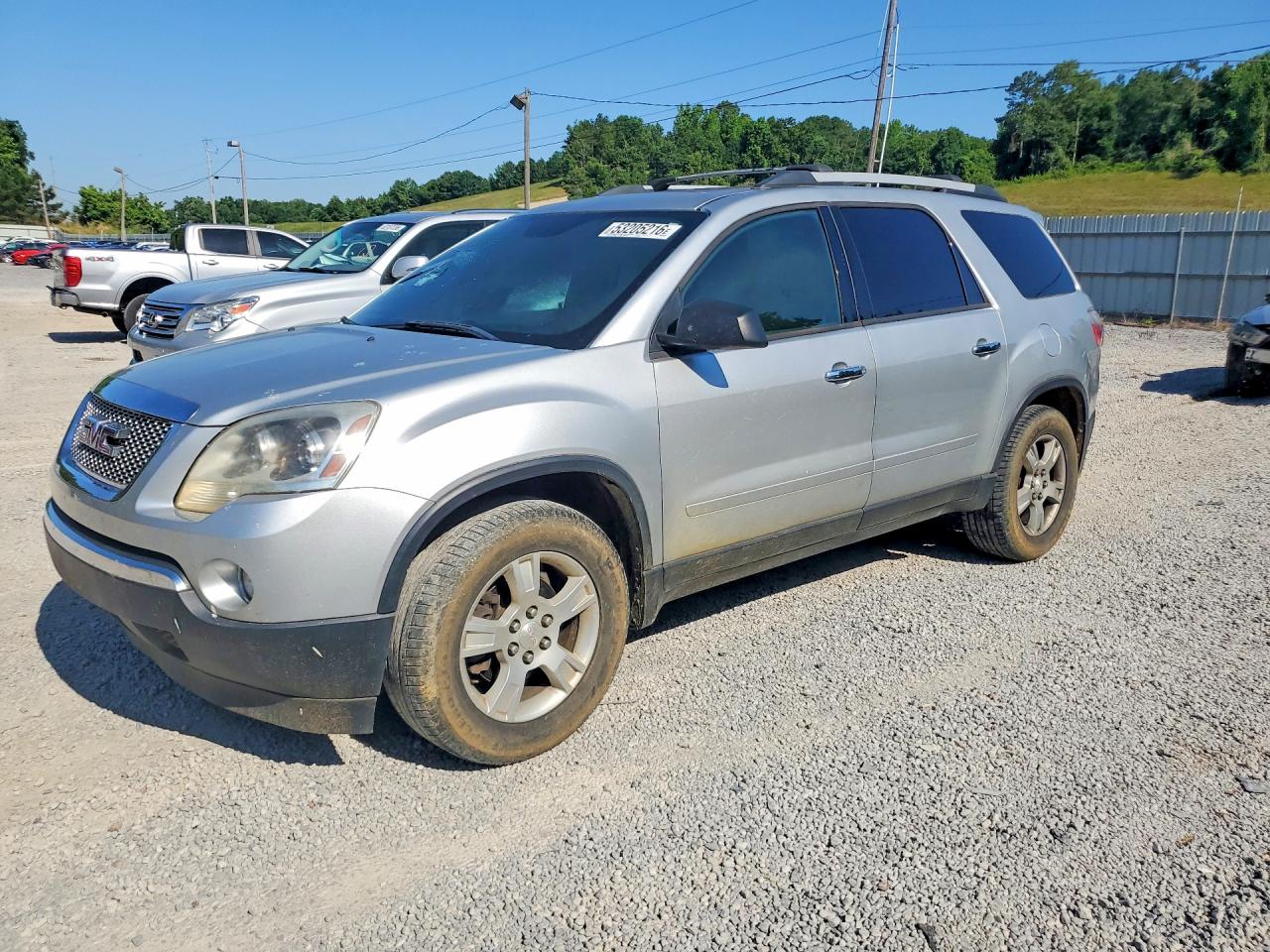 2012 GMC Acadia SLE, VIN 1GKKVPED2CJ175822 — Interior fire