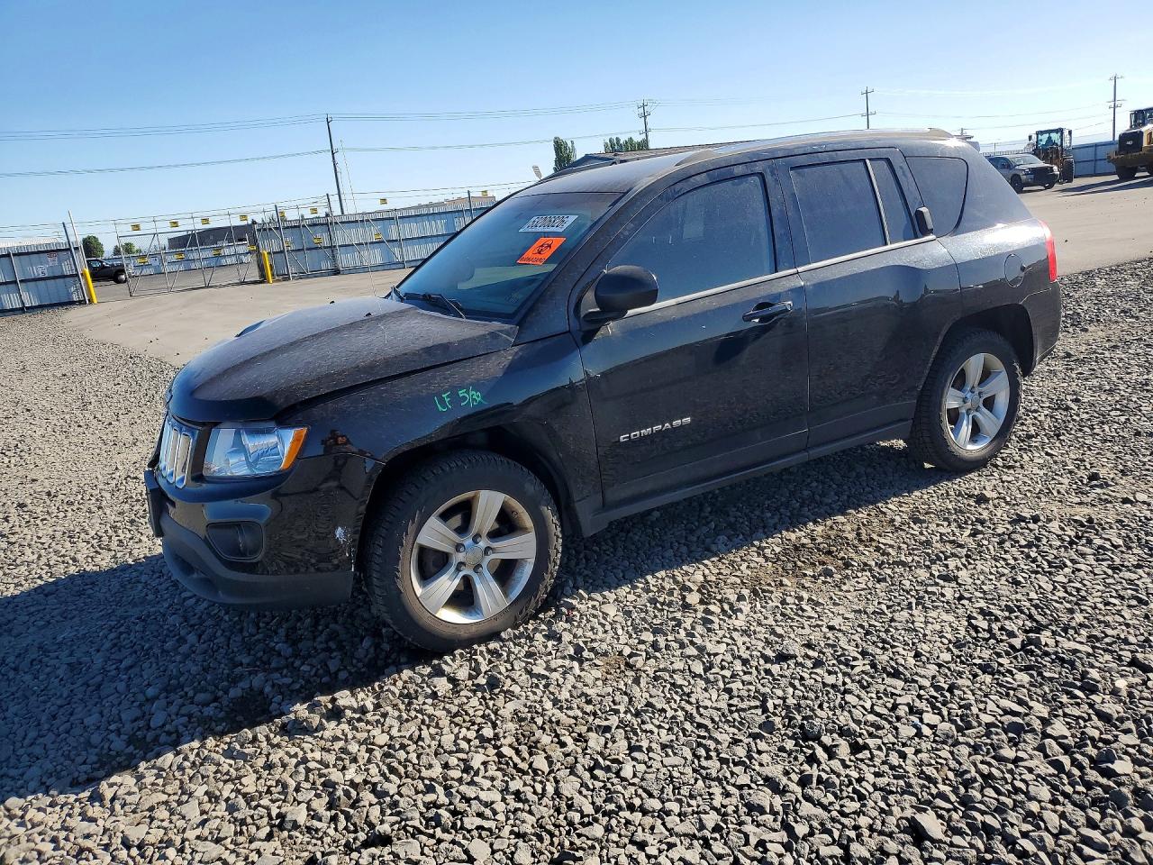2012 Jeep Compass Sport, VIN 1C4NJCBA7CD601039 — Front end
