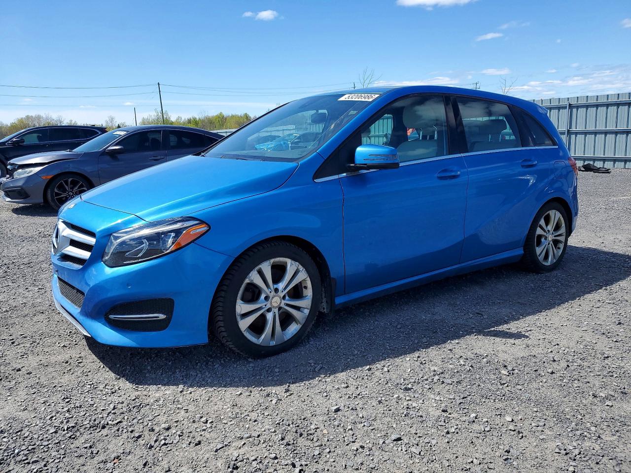 2015 Mercedes-Benz B Electric Drive, VIN WDDMH4GB9FJ318345 — Механическое