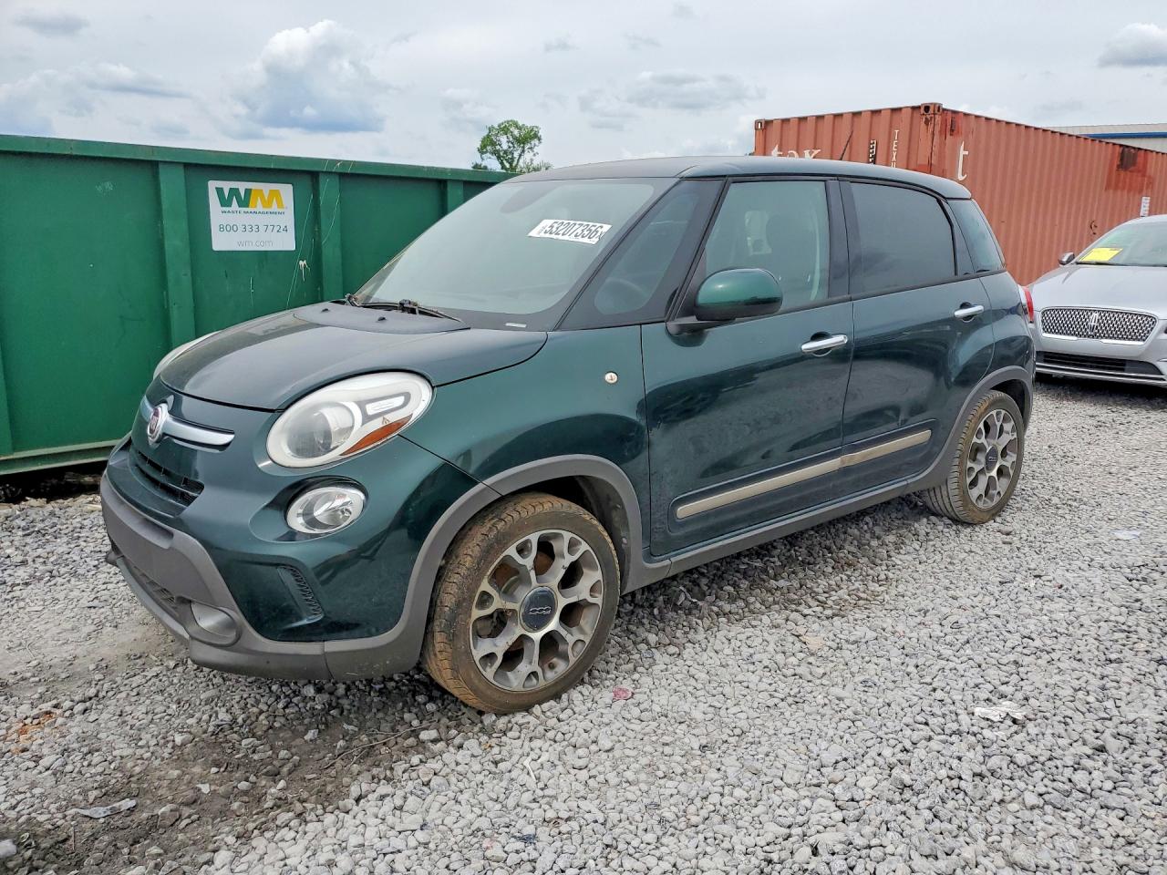 2014 FIAT 500L Trekking, VIN ZFBCFADH1EZ022192 — Normal wear