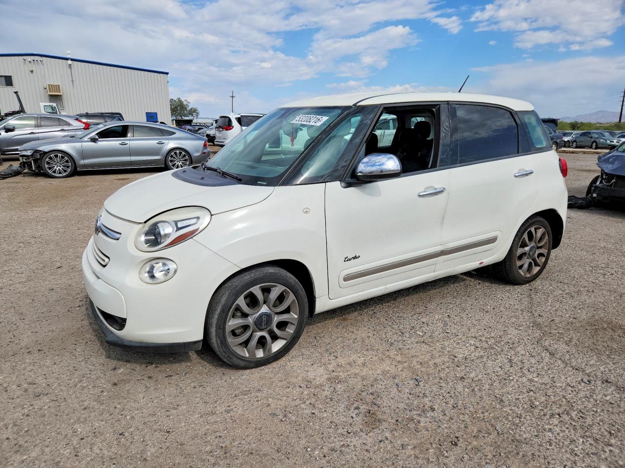 2014 FIAT 500L Pop, VIN ZFBCFAAH5EZ016674 — Rear end
