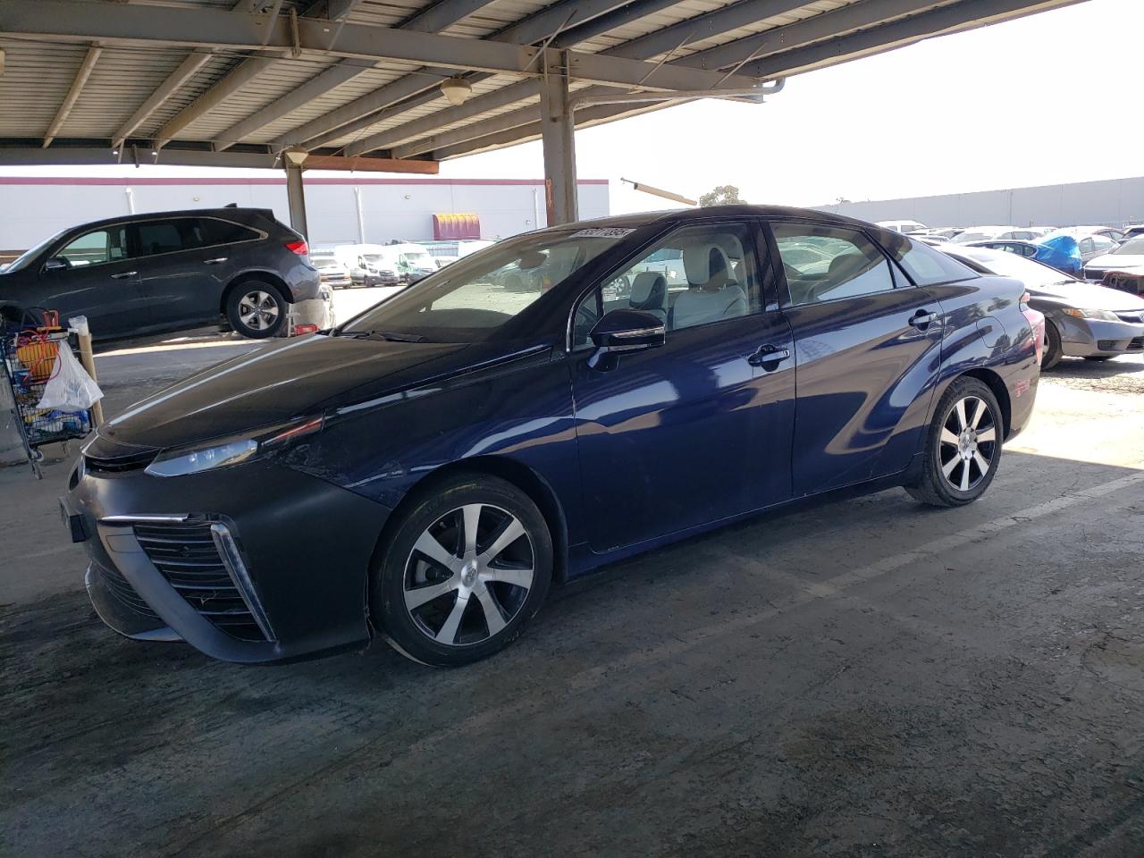2017 Toyota Mirai, VIN JTDBVRBD1HA003218 — Фото с аукциона