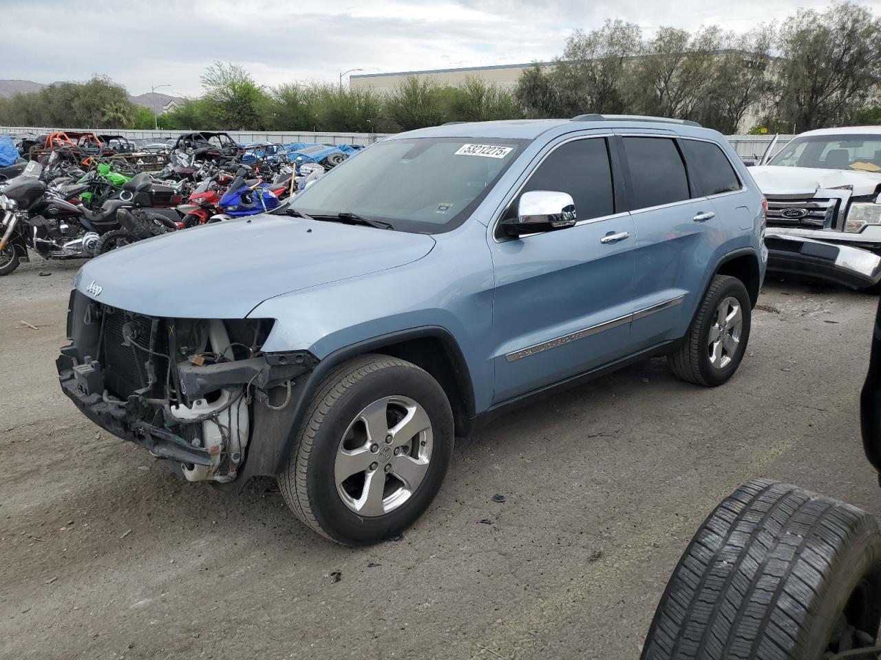 2013 Jeep Grand Cherokee Limited, VIN 1C4RJEBG6DC577552 — Front end