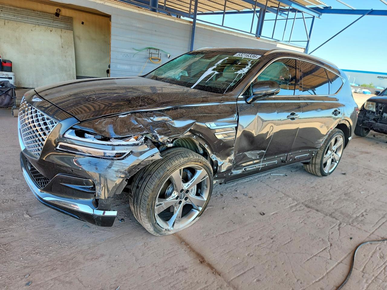 2024 Genesis GV80, VIN KMUHCESCXRU182629 — Front end