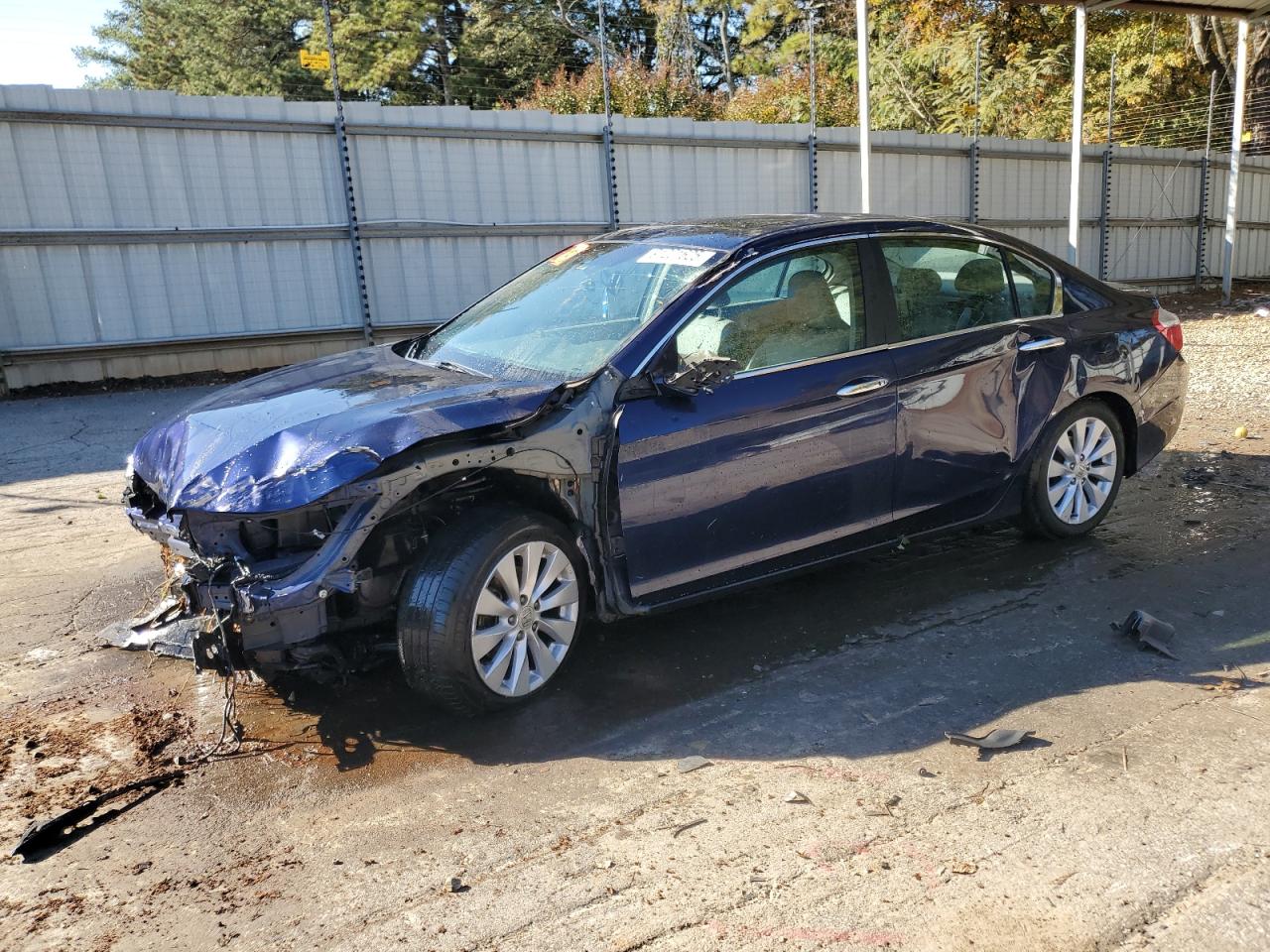 2013 Honda Accord EX-L, VIN 1HGCR2F87DA210415 — Front end