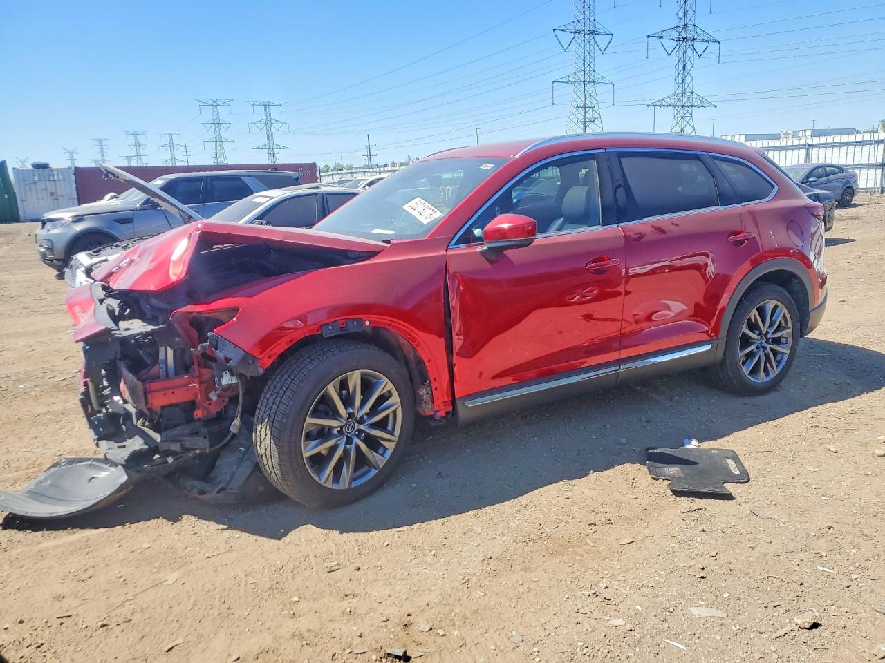 2020 Mazda CX-9 Signature, VIN JM3TCBEY5L0406673 — Перед