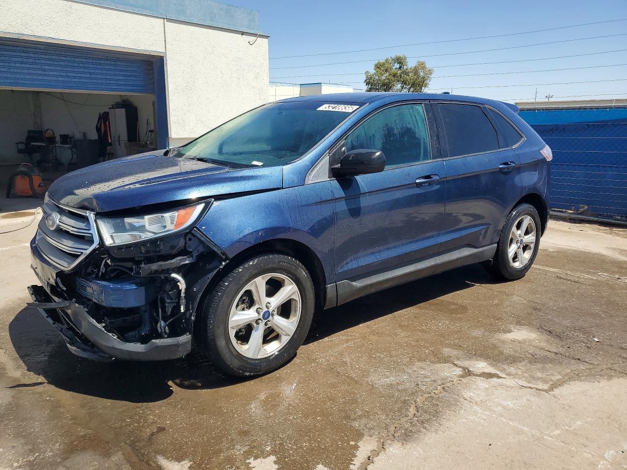 2017 Ford Edge SE, VIN 2FMPK3G92HBC02262 — Front end