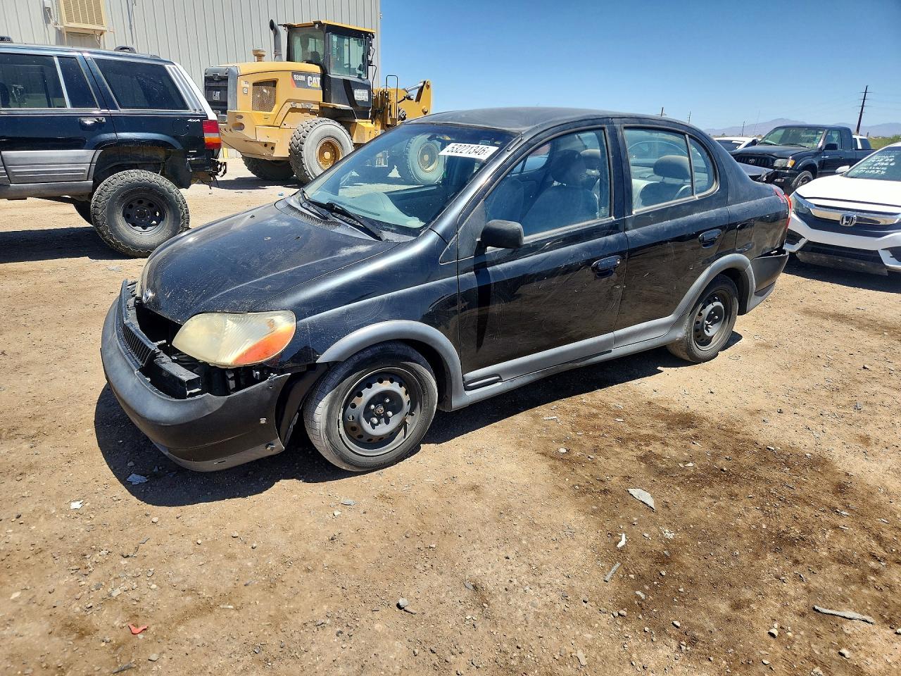 2002 Toyota ECHO, VIN JTDBT123720232210 — Front end