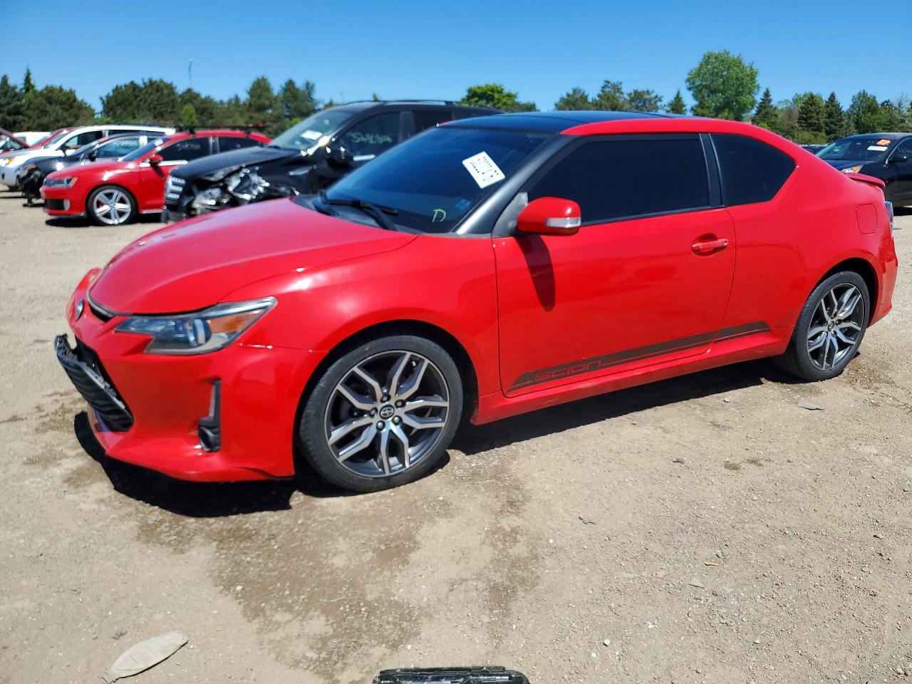 2015 Scion tC, VIN JTKJF5C7XF3092145 — Front end