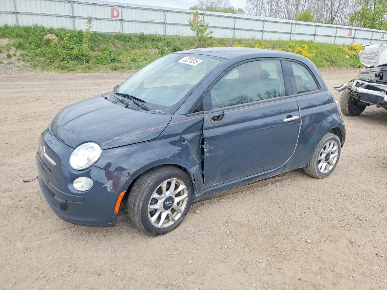 2017 FIAT 500 Pop, VIN 3C3CFFKR7HT508978 — Side