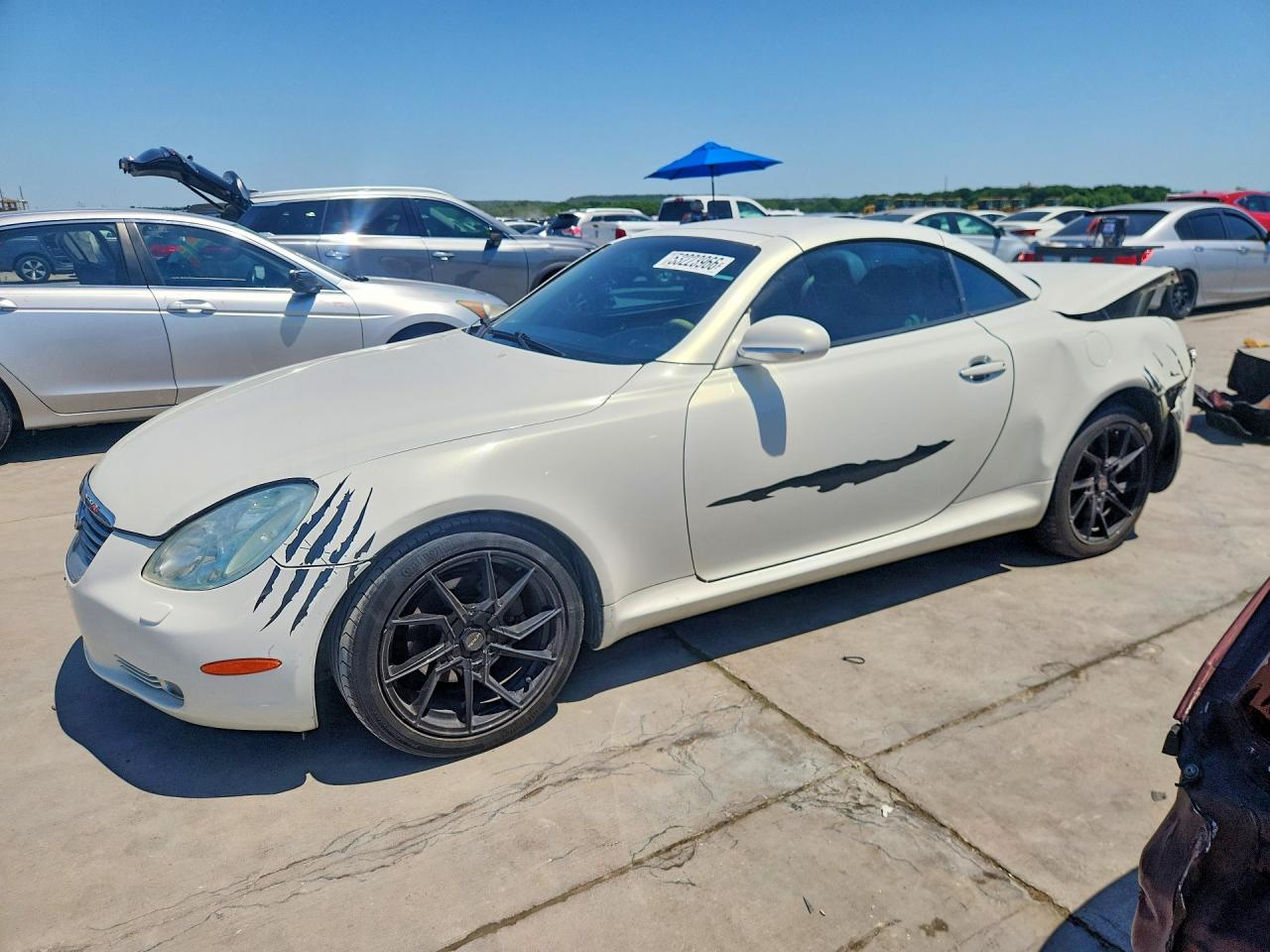 2004 Lexus SC 430, VIN JTHFN48Y940059548 — Rear end