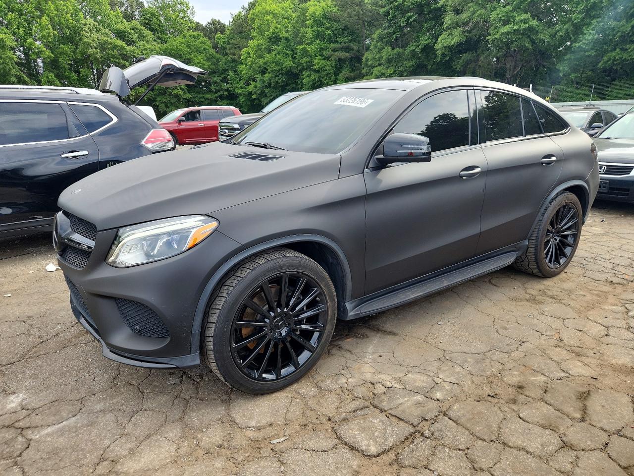 2018 Mercedes-Benz GLE 43 AMG, VIN 4JGED6EB2JA122728 — Side