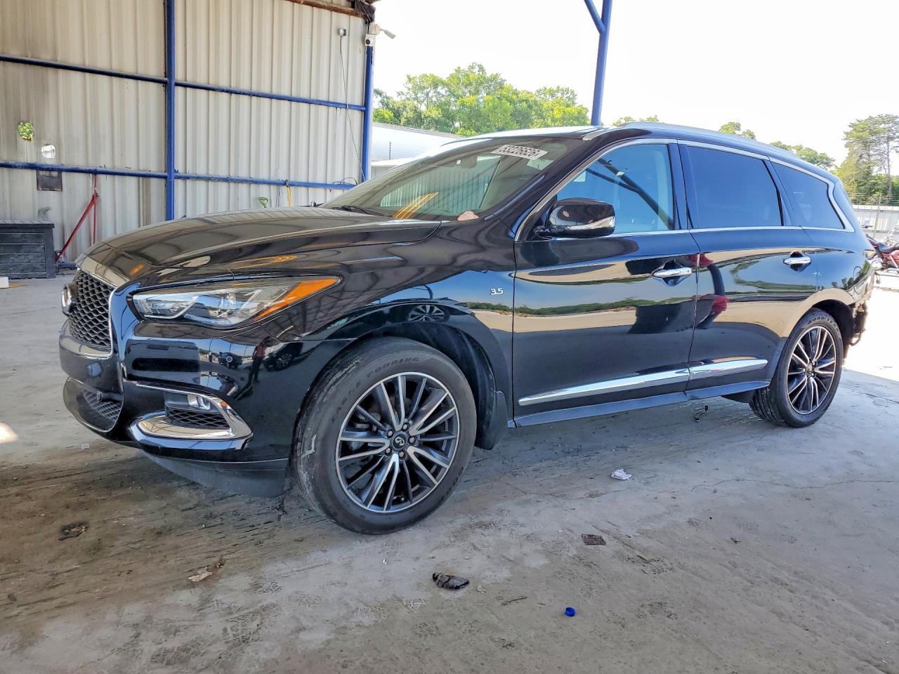 2020 Infiniti QX60 Luxe, VIN 5N1DL0MM7LC548890 — Rear end
