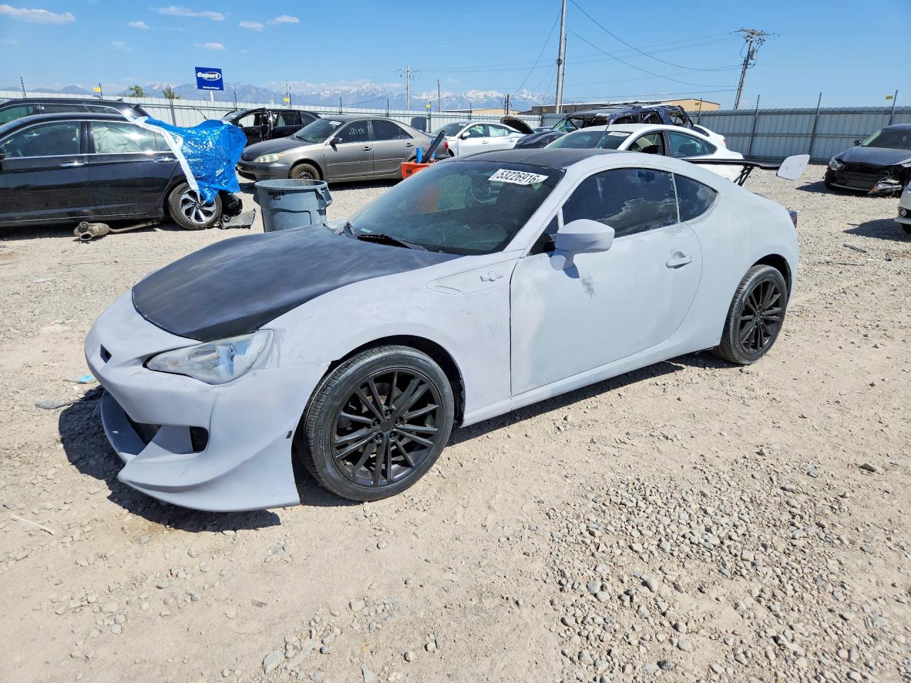 2013 Scion FR-S, VIN JF1ZNAA12D2717232 — Front end