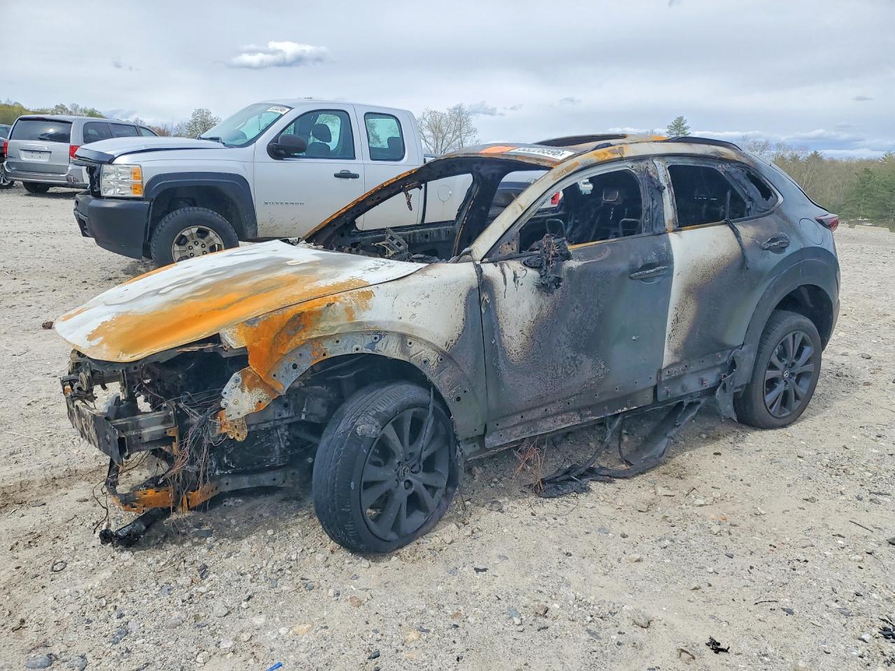 2025 Mazda CX-30 S Preferred, VIN 3MVDMBCM0SM832100 — Burn