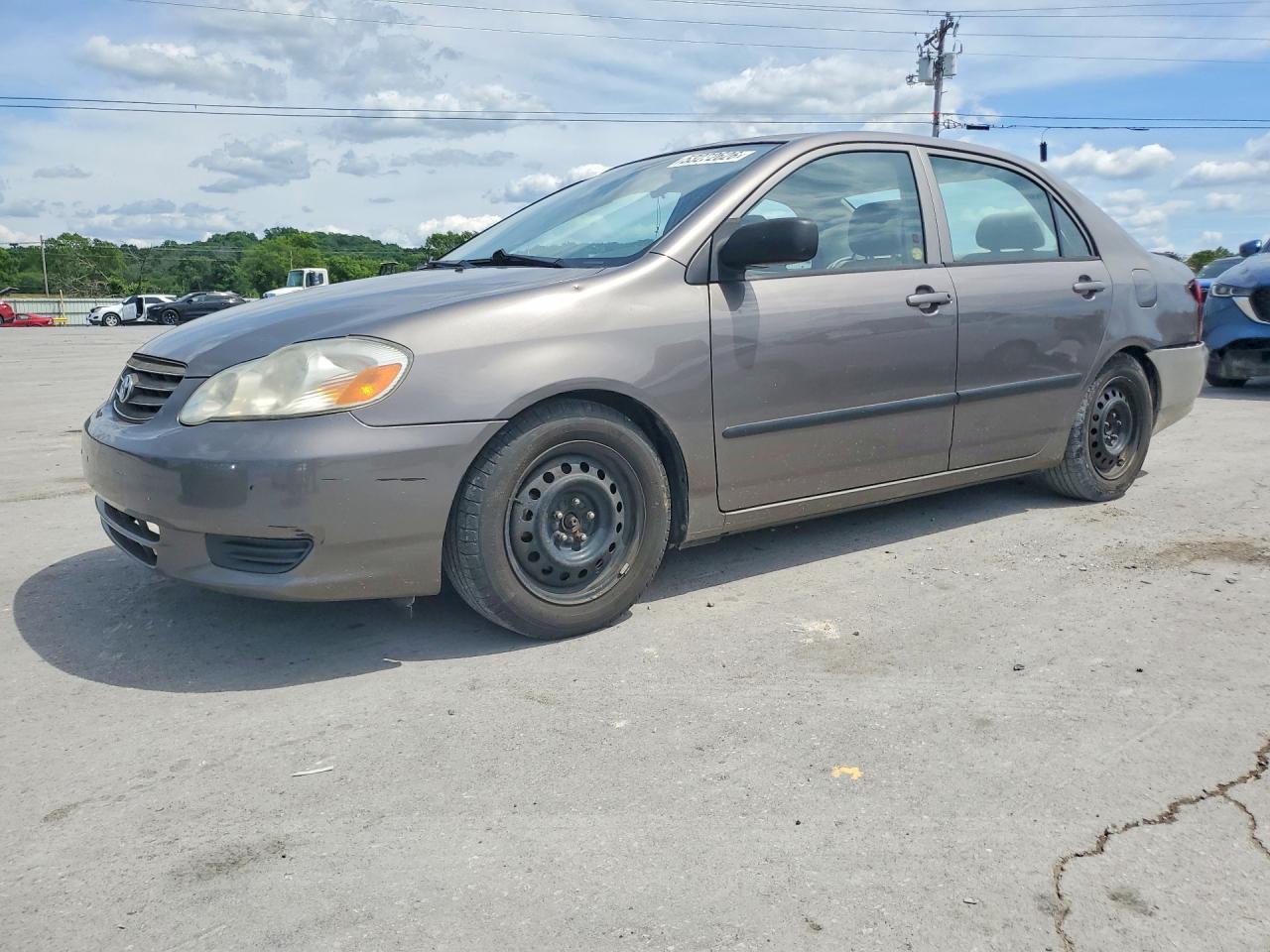 2003 Toyota Corolla LE, VIN 1NXBR32E93Z171735 — Rear end