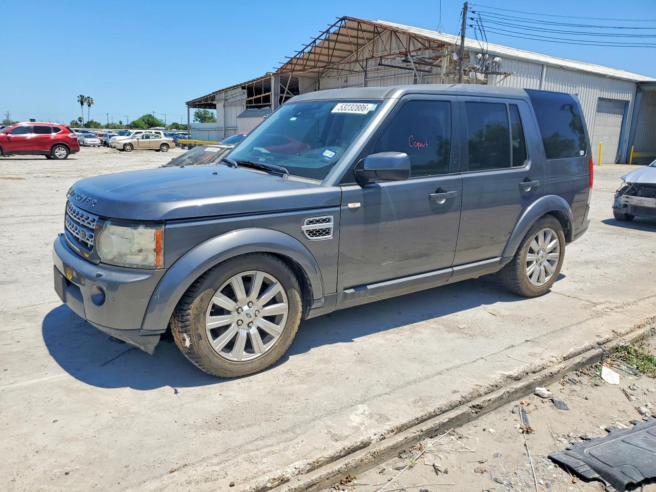 2013 Land Rover LR4 HSE, VIN SALAG2D49DA678358 — Engine fire