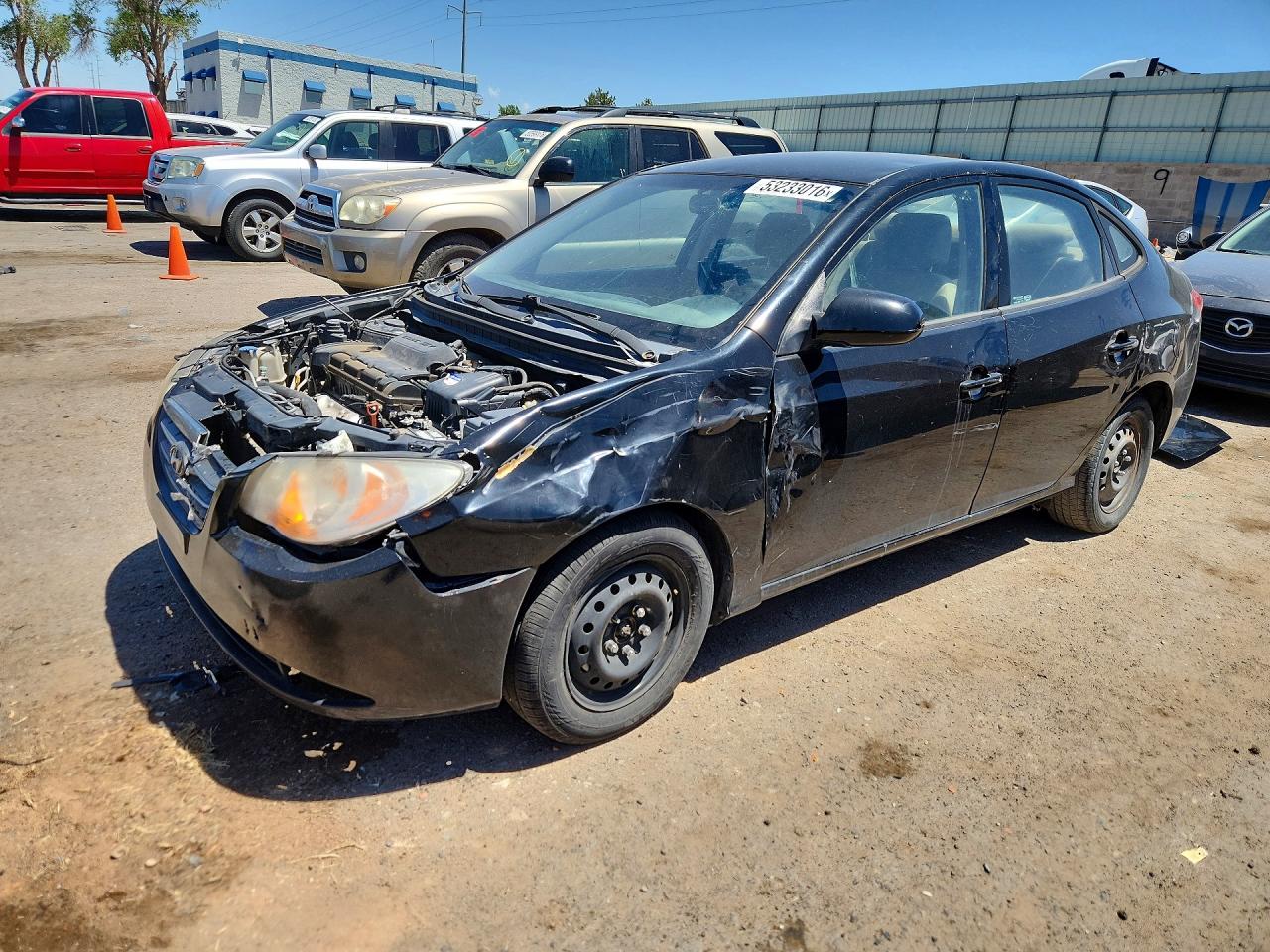 2010 Hyundai Elantra GLS, VIN KMHDU4AD5AU184372 — Front end