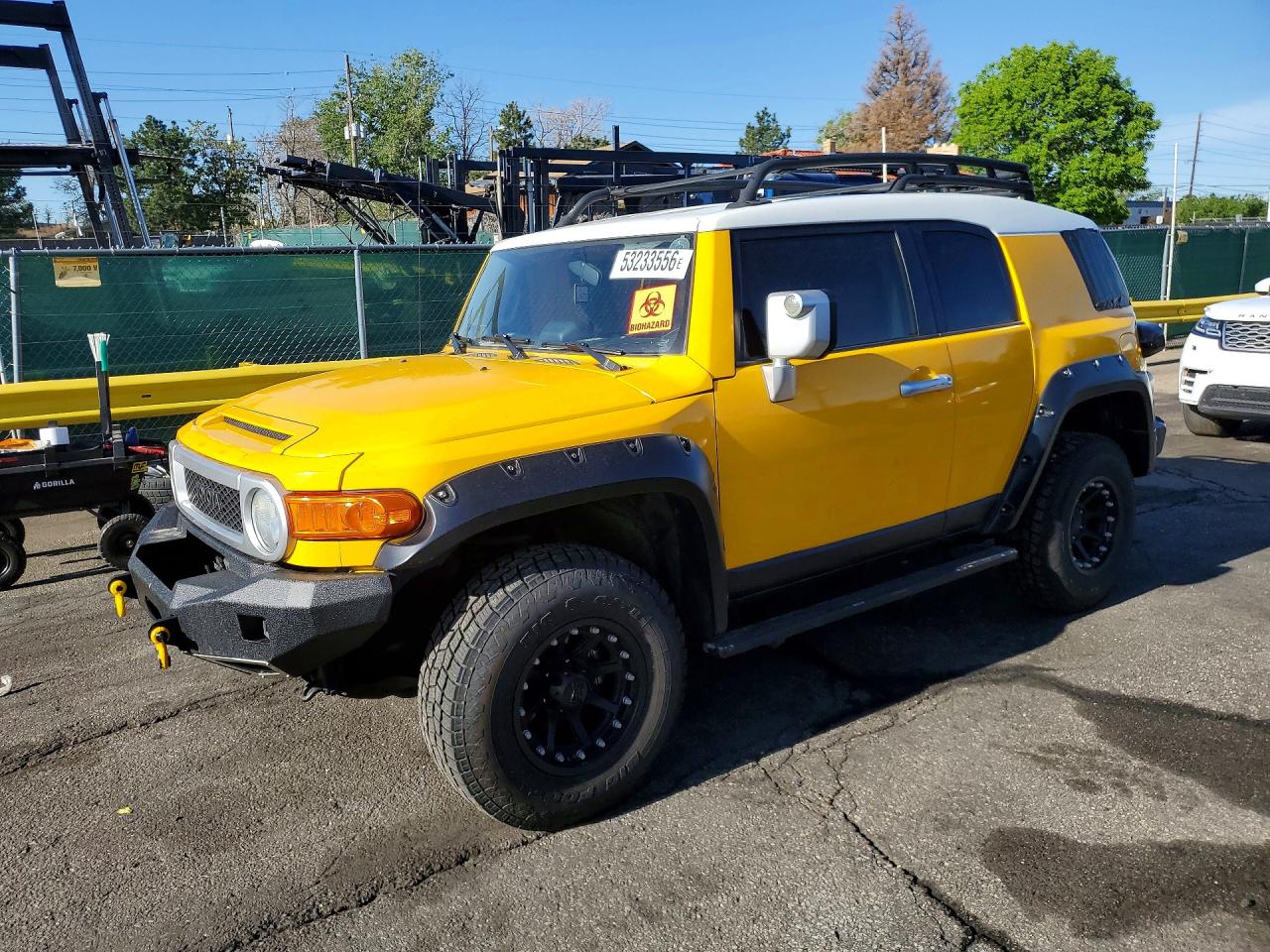 2008 Toyota FJ Cruiser, VIN JTEBU11F08K055646 — Biohazard / chemical