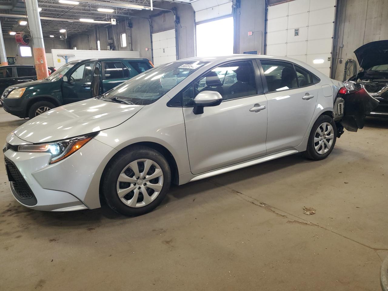 2021 Toyota Corolla LE, VIN JTDEPMAE0MJ177179 — Rear end
