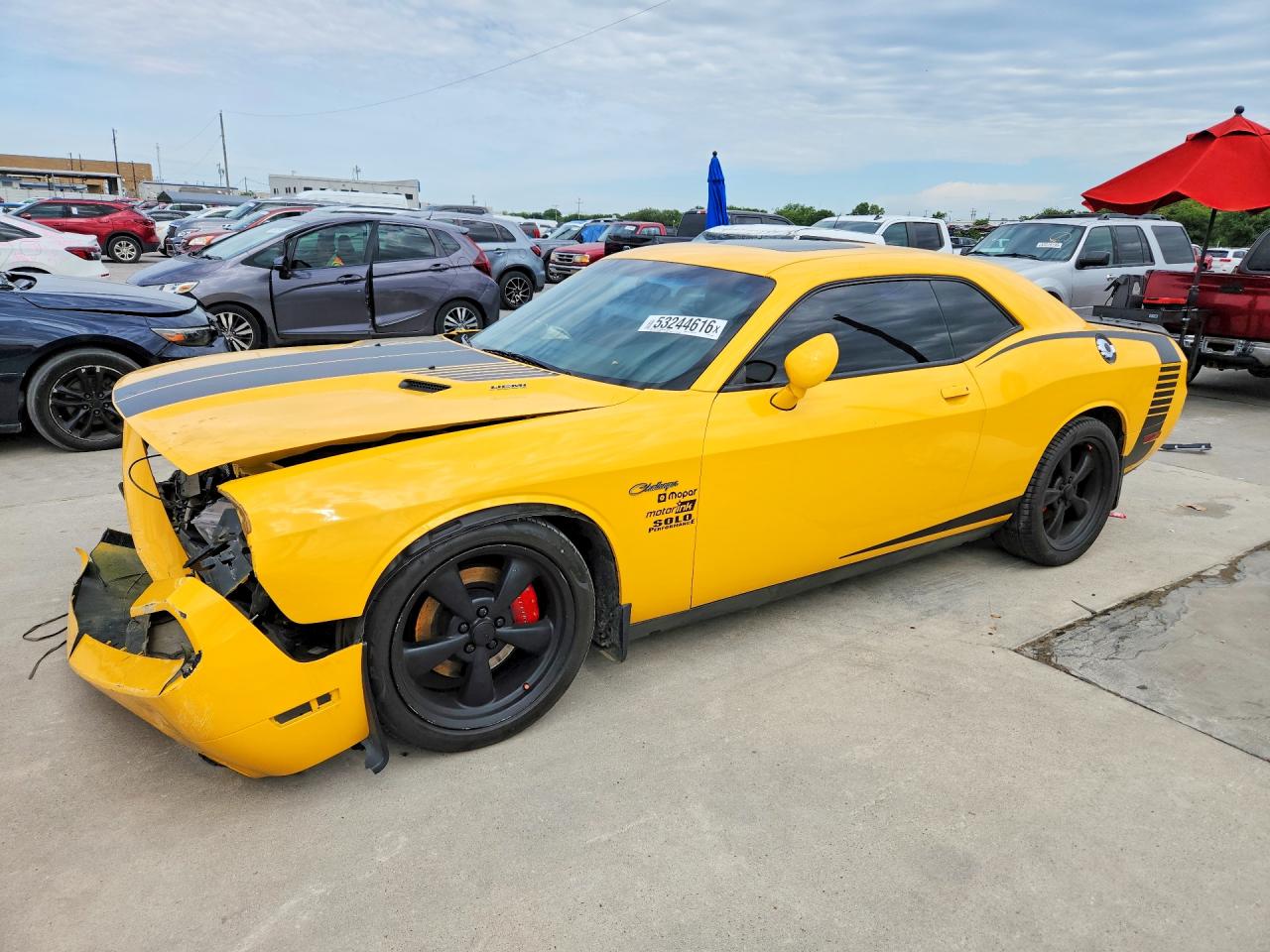 2012 Dodge Challenger R/T, VIN 2C3CDYBT9CH315861 — Front end