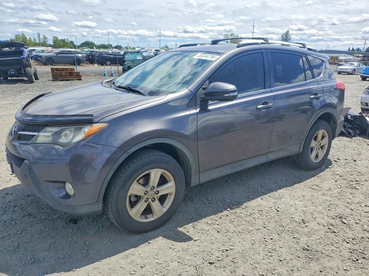 2014 Toyota RAV4 XLE, VIN JTMWFREV6EJ018280 — Stripped