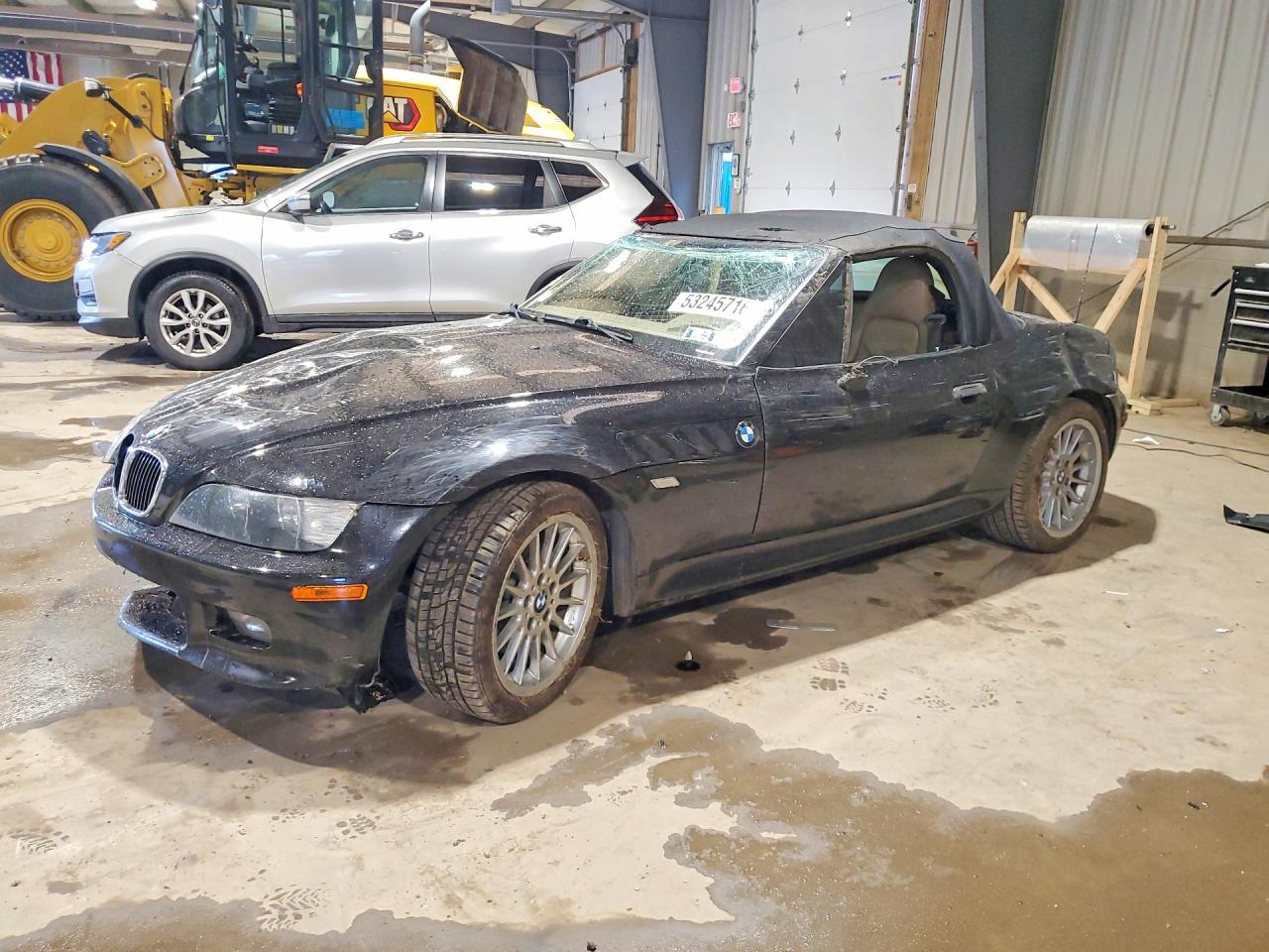 2002 BMW Z3 3.0, VIN 4USCN53462LL50223 — Опрокидывание