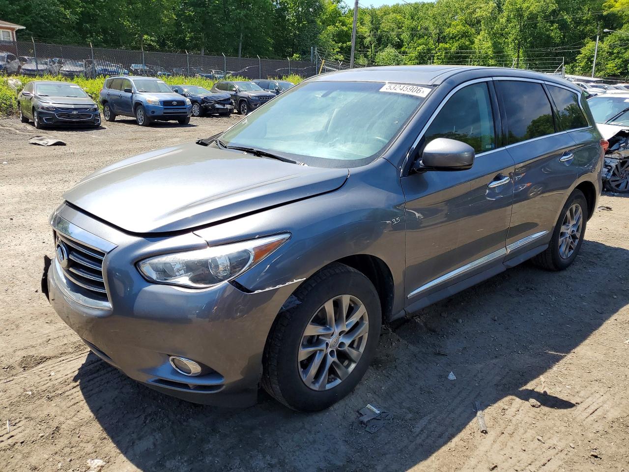 2015 Infiniti QX60, VIN 5N1AL0MM4FC558025 — Перед