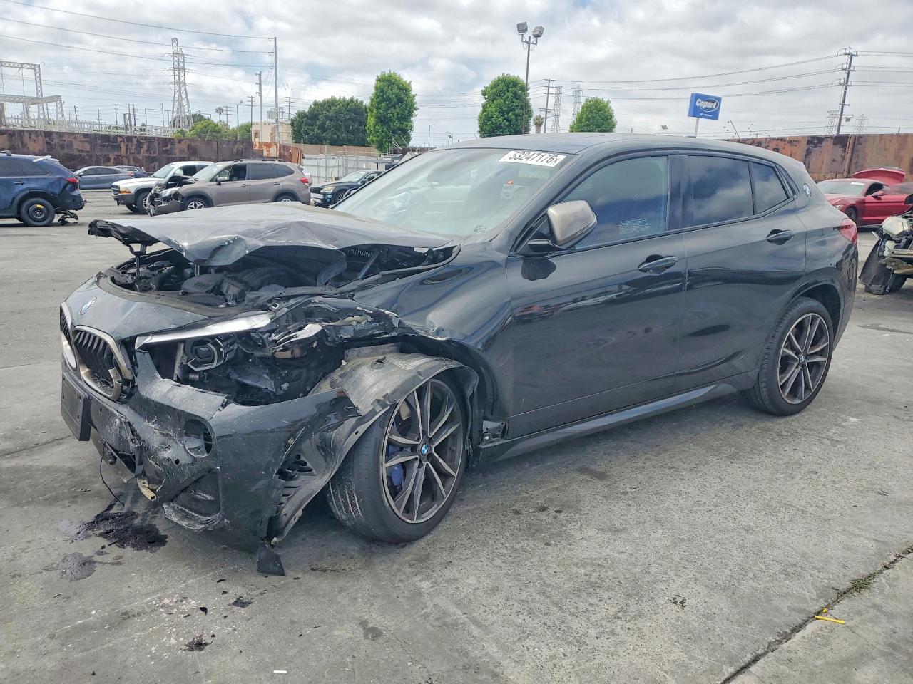 2020 BMW X2 M35i, VIN WBXYN1C09L5R75189 — Перед