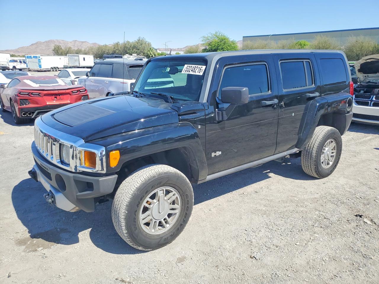 2008 Hummer H3 SUV, VIN 5GTEN13E188139936 — Undercarriage