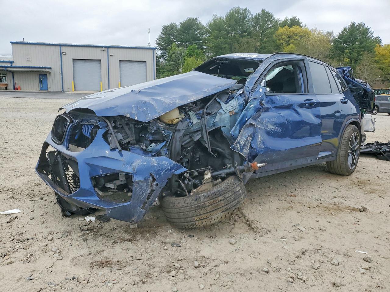 2020 BMW X3 M, VIN 5YMTS0C07L9B77240 — Rollover