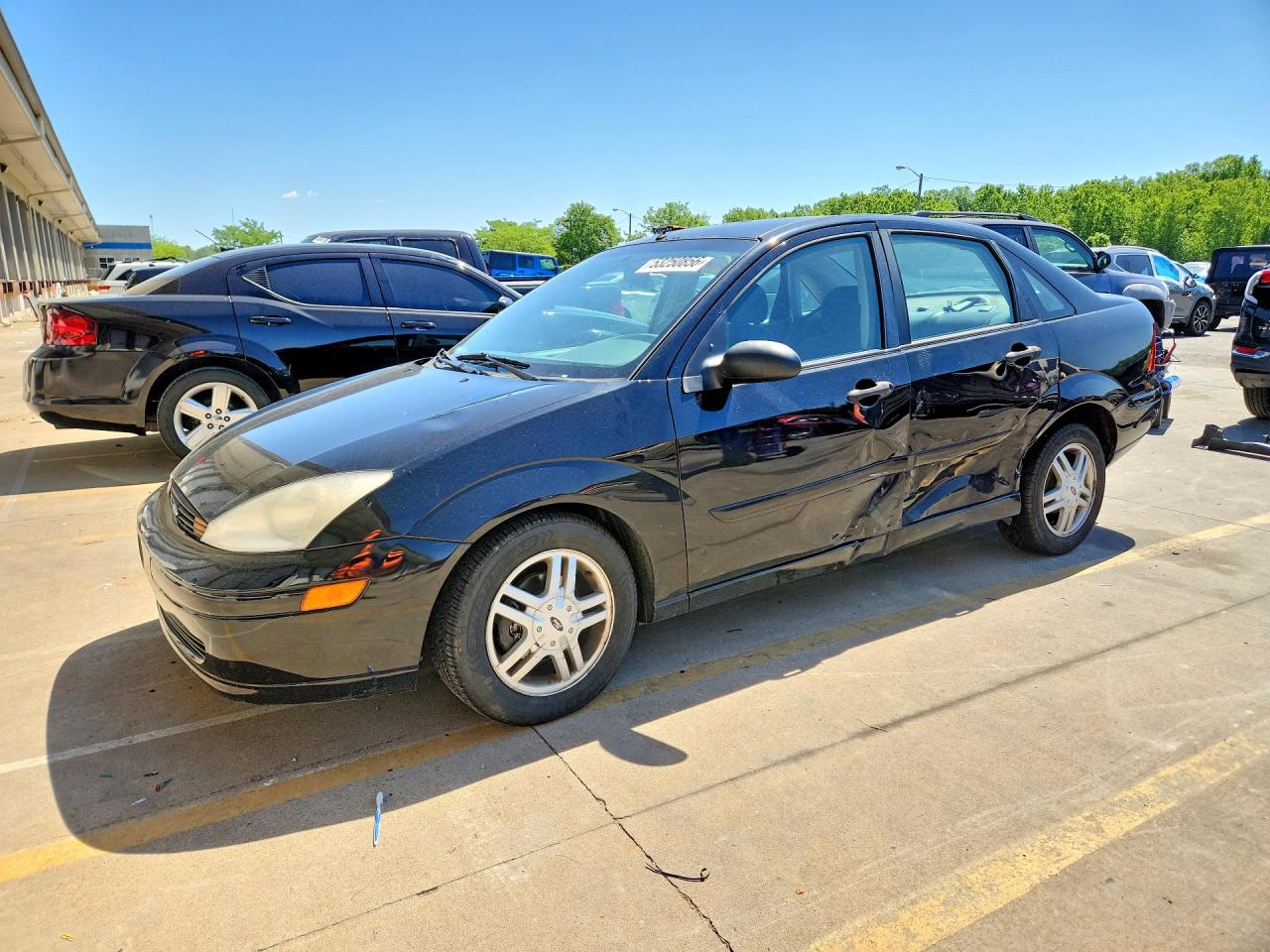 2000 Ford Focus SE, VIN 1FAFP34P2YW351361 — Зад