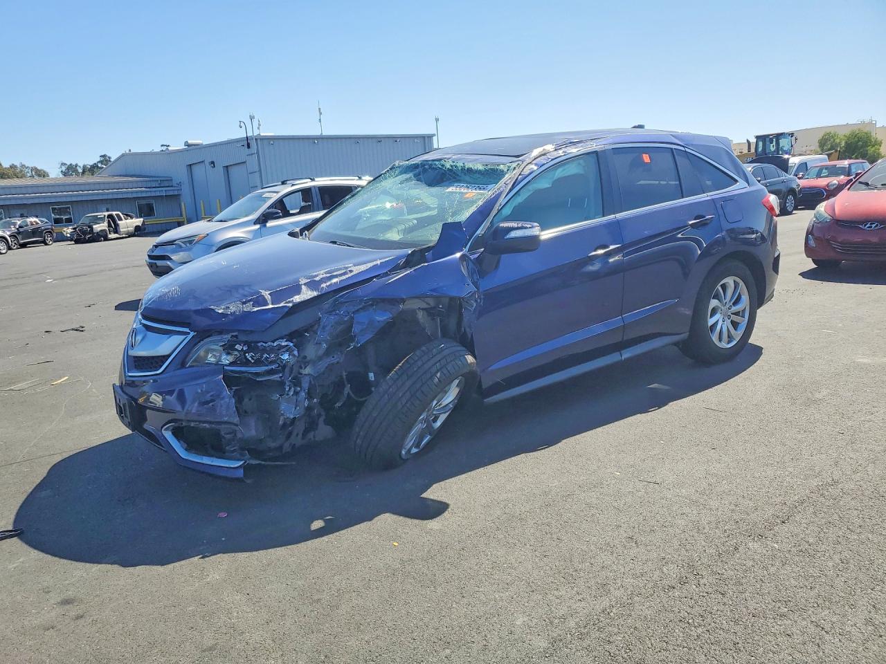 2017 Acura RDX Technology, VIN 5J8TB3H52HL014163 — Rollover