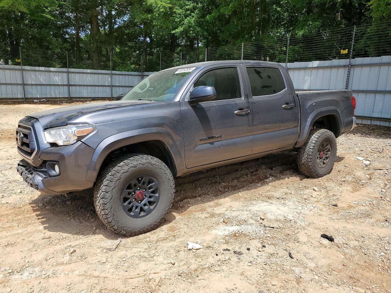 2021 Toyota Tacoma SR5, VIN 5TFCZ5AN9MX277852 — Undercarriage