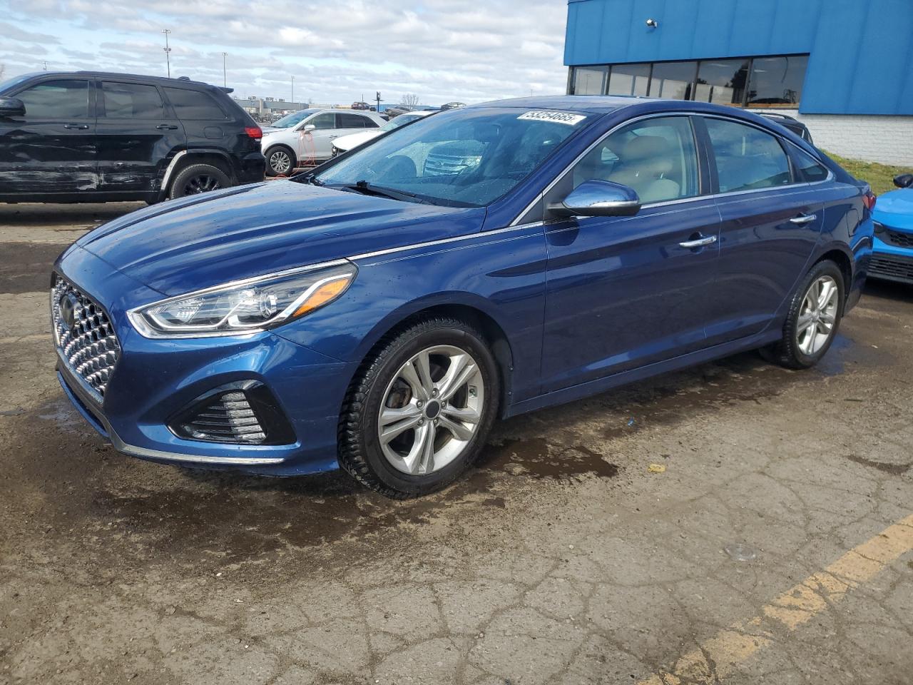 2019 Hyundai Sonata SEL, VIN 5NPE34AF3KH771291 — Фото с аукциона