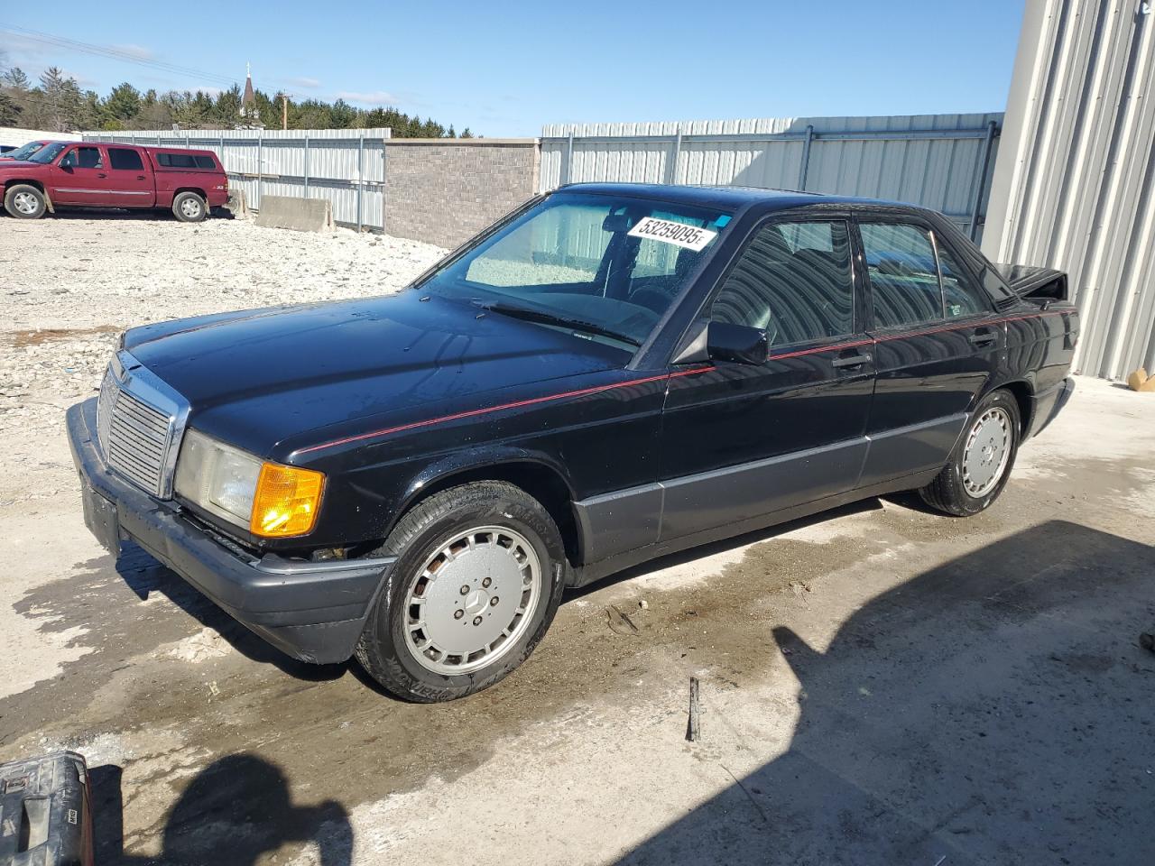 1993 Mercedes-Benz 190 E, VIN WDBDA28D1PG007363 — Rear end