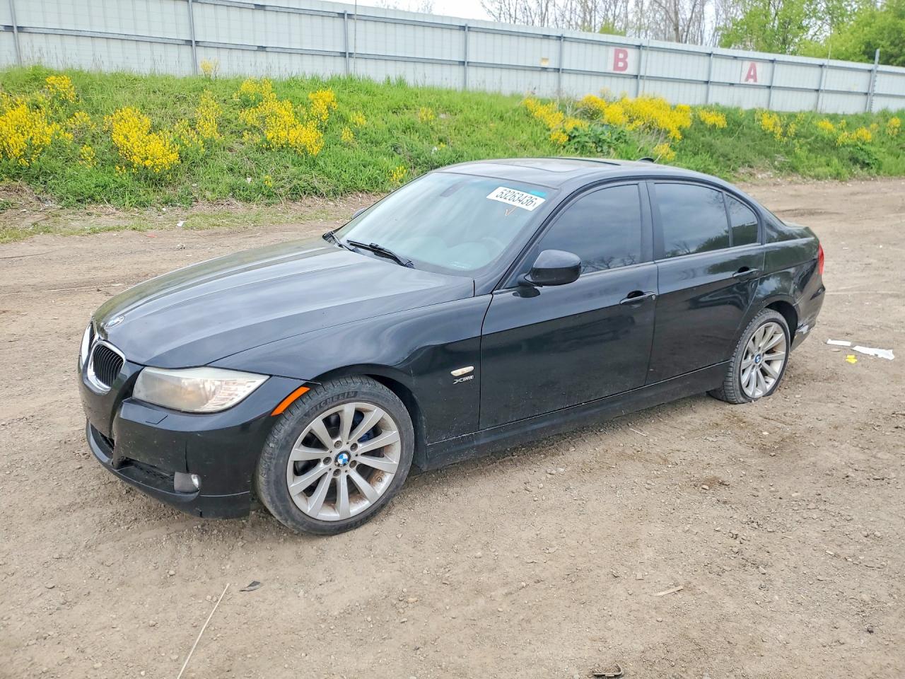2011 BMW 3 Series 328i xDrive, VIN WBAPK7C53BF197090 — Rear end