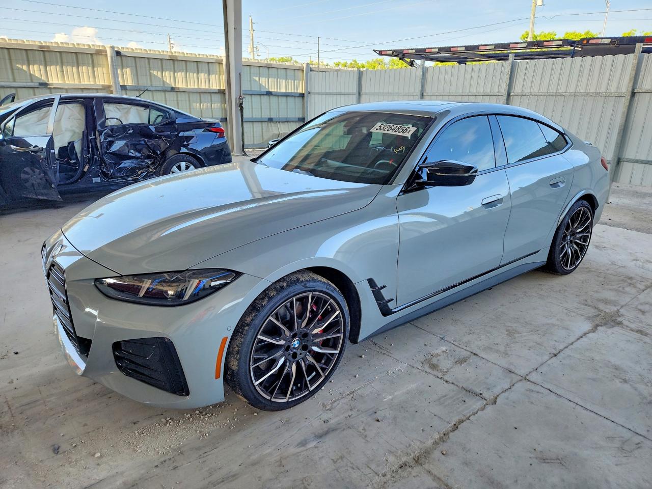 2025 BMW i4 M50, VIN WBY33HD06SFT96110 — Side