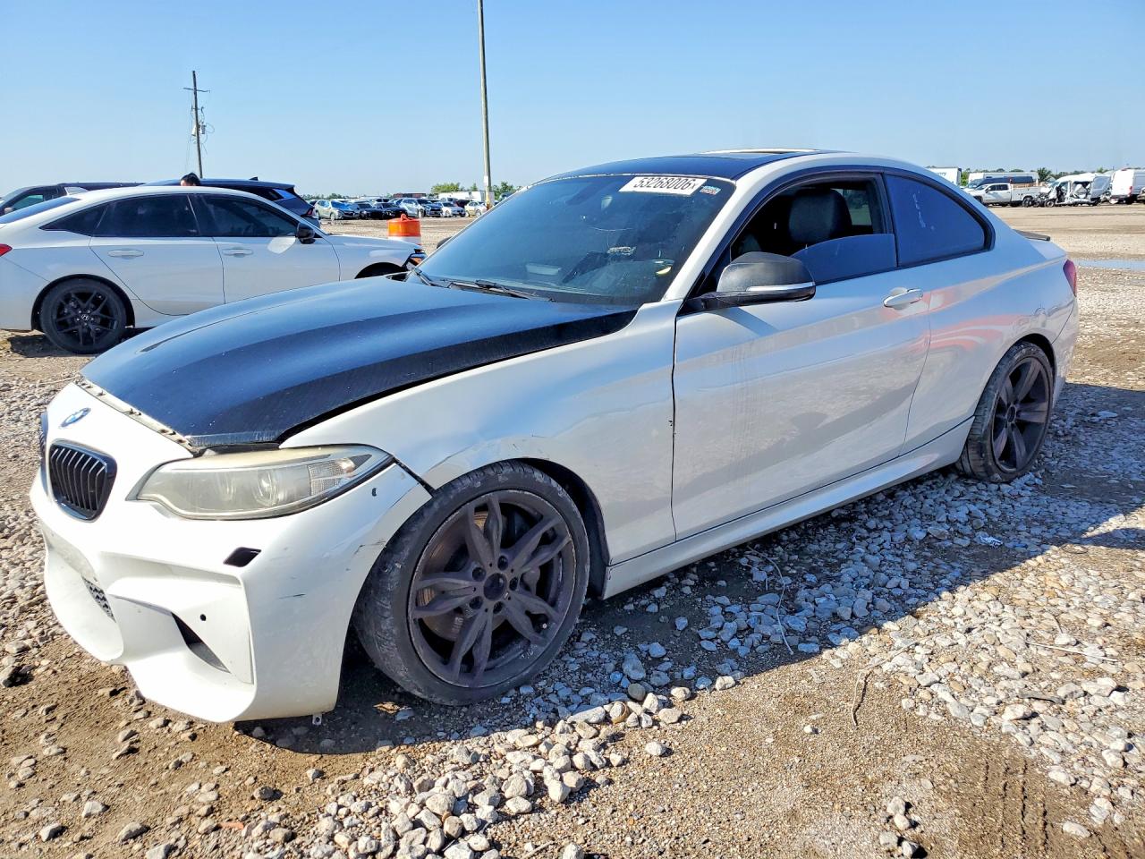 2015 BMW 2 Series M235i, VIN WBA1J7C58FV253805 — Front end