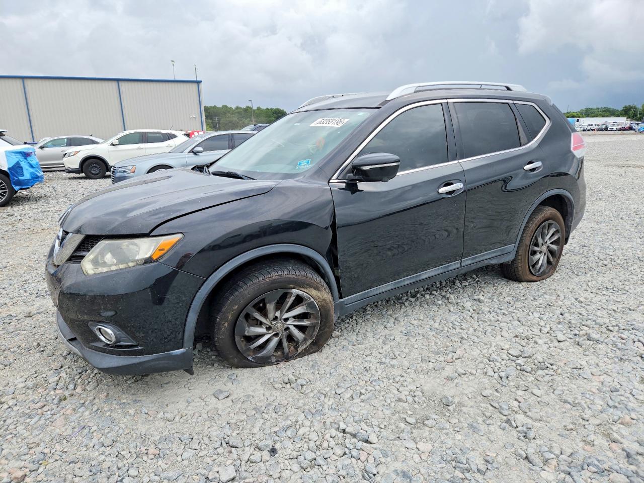 2015 Nissan Rogue SL, VIN 5N1AT2MT6FC856000 — Undercarriage