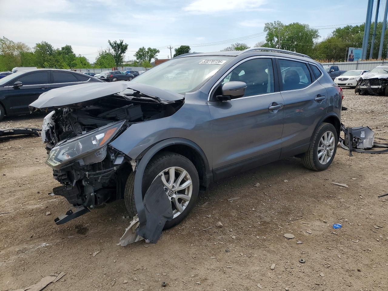 2020 Nissan Rogue S, VIN JN1BJ1CV3LW547397 — Front end
