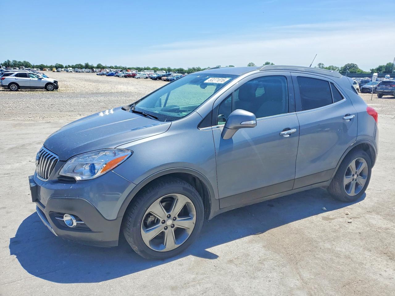 2014 Buick Encore Convenience, VIN KL4CJBSB1EB758567 — Prior damage history