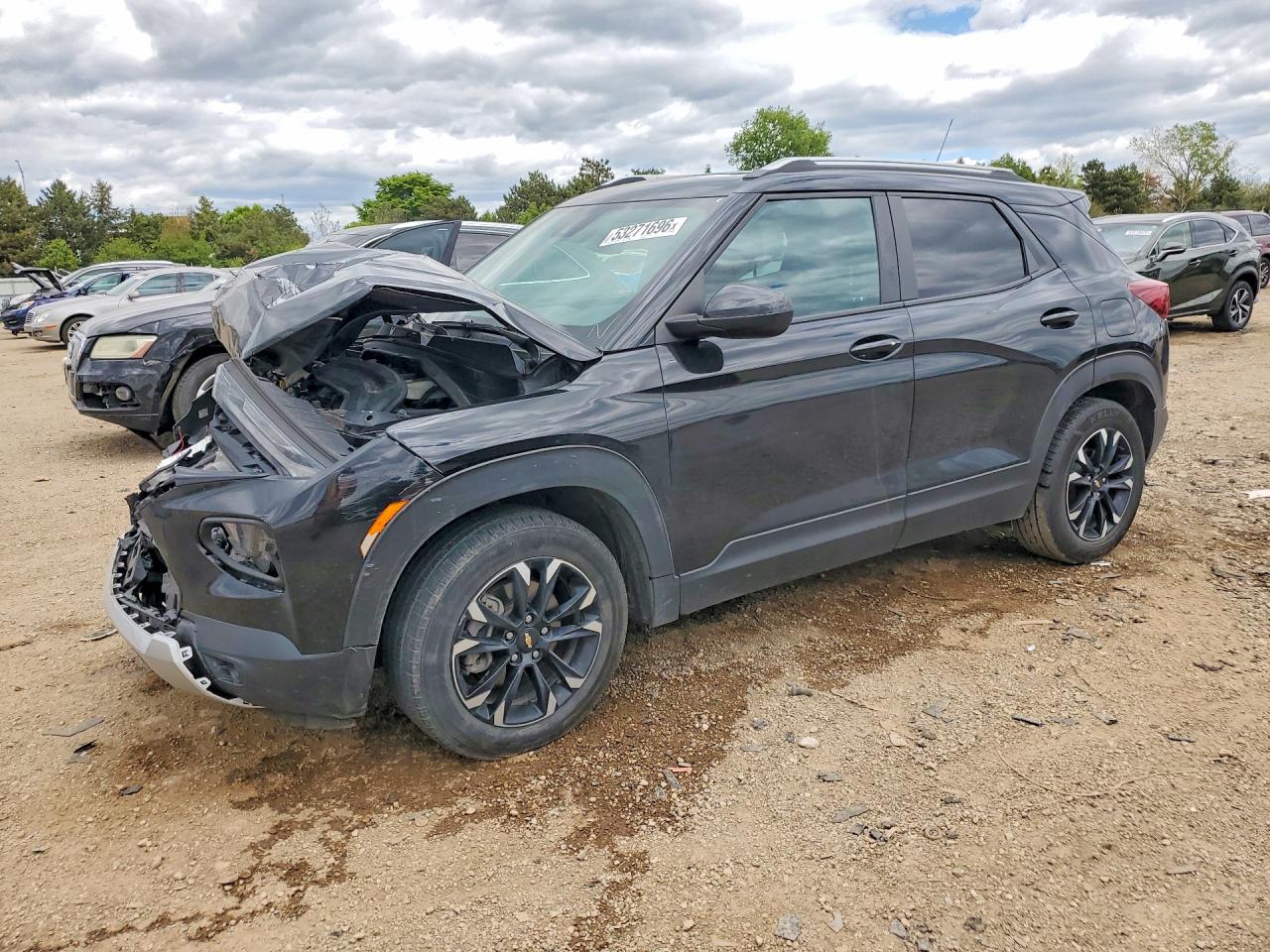 2022 Chevrolet TrailBlazer LT, VIN KL79MPSL2NB046336 — Front end