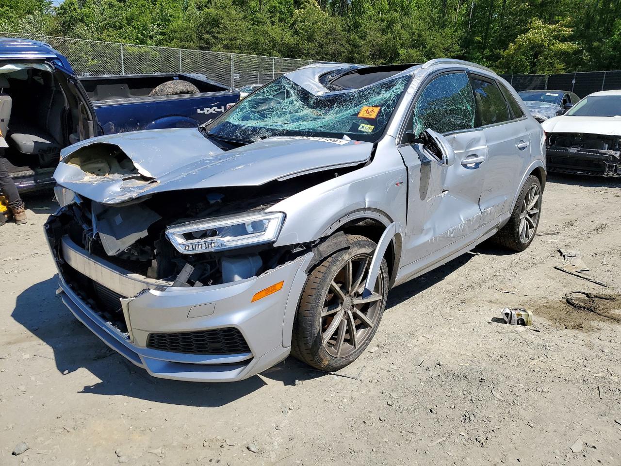 2018 Audi Q3 Premium Plus, VIN WA1JCCFS3JR022927 — All over