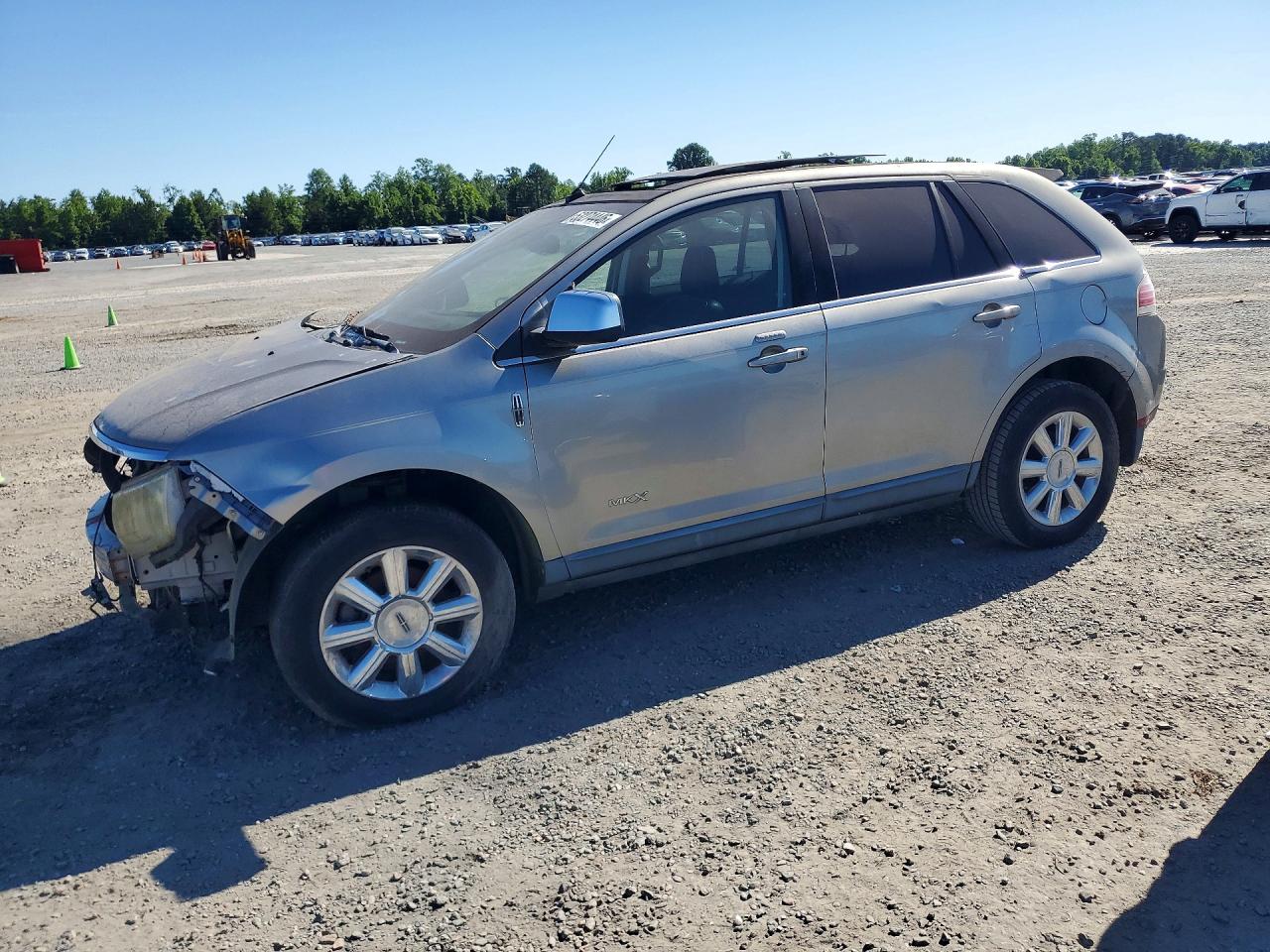 2008 Lincoln MKX, VIN 2LMDU68C48BJ16531 — Front end