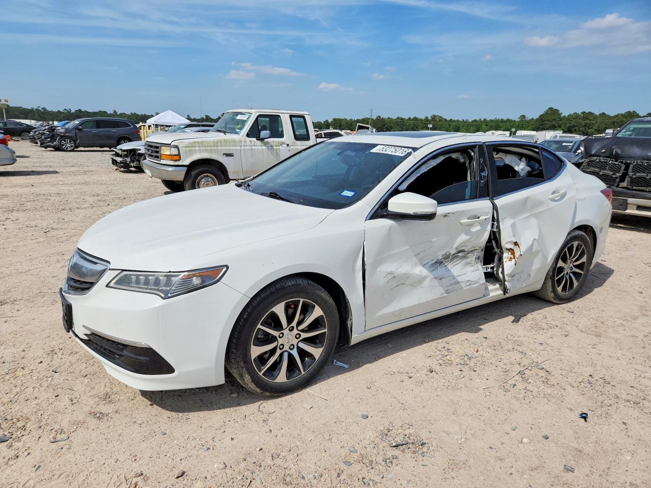 2017 Acura TLX, VIN 19UUB1F34HA006717 — Side