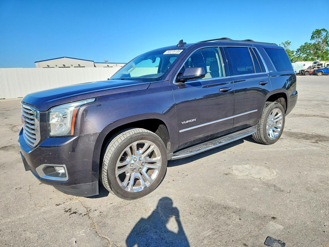 2017 GMC Yukon SLT, VIN 1GKS2BKC9HR162226 — Hail
