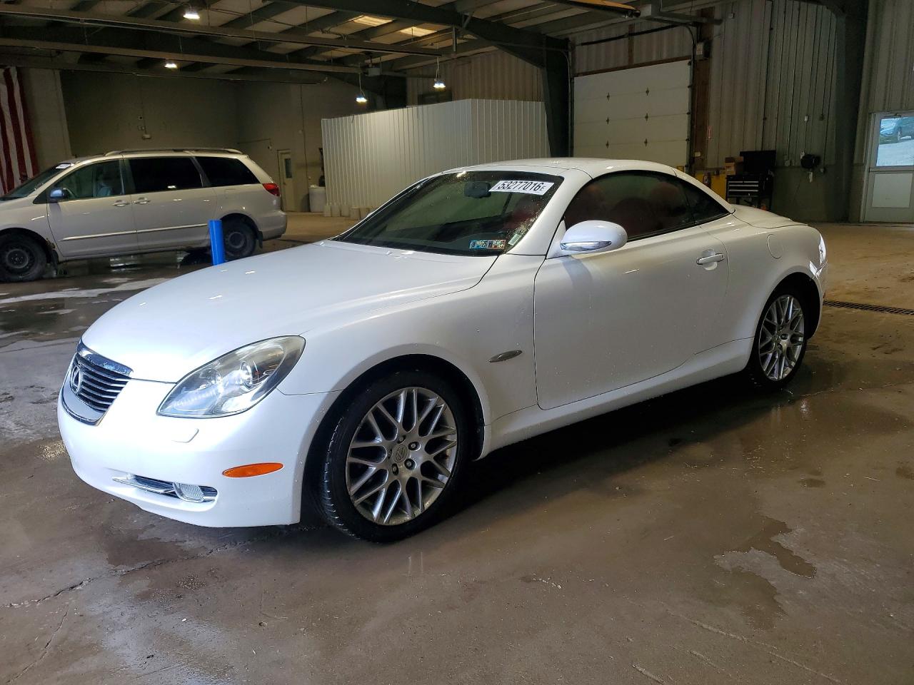 2007 Lexus SC 430, VIN JTHFN45Y179012308 — Rear end